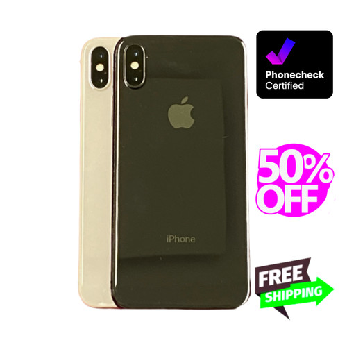 Apple iPhone X Fully Unlocked 256/64GB Att Verizon Cricket Boost Screen 5.8" 4G