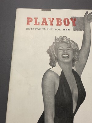 PLAYBOY First Issue 1953 Reprint Marilyn Monroe Cover Hugh Hefner