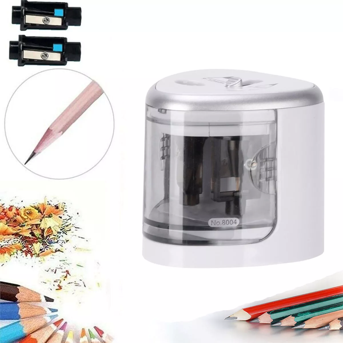 Multi Functional Automatic Electric Pencil Sharpener Battery