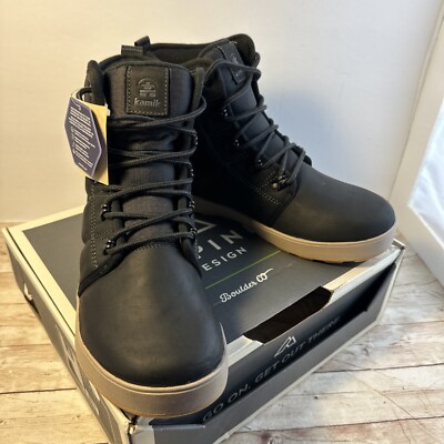 Alpine Design Men's Black Ezra Lace-up Winter Boot AD23MCW001- BLK Size 8