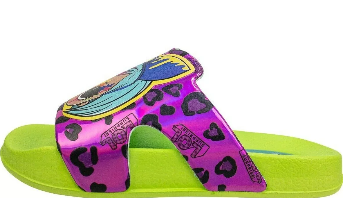 NEW LOL Surprise Girl s Sandals Flip Flops L.O.L Shoes Slide Sandals
