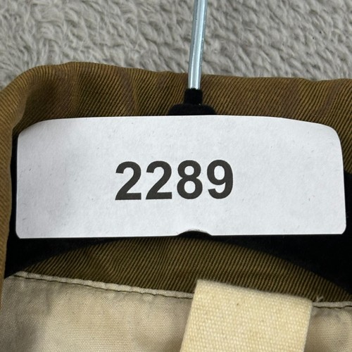 Blazer Hombre 1924 Sin Estructura Para Hombre M Verde Algodón Lino Bloque de Color Tareas Militares - Imagen 18 de 18