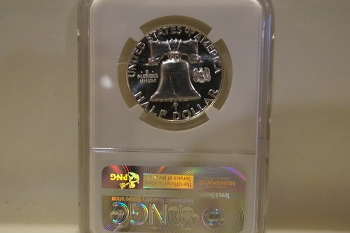 1963 50C Franklin Half Dollar NGC PF67 - Picture 2 of 2