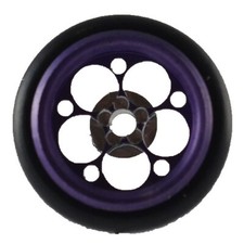 Pro Track Magnum in Purple 3/8" O-Ring Drag Wheelie Wheels / H.O. Fronts