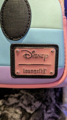 Loungefly Disney Mickey Mouse Pastel Rainbow Mini Backpack  display picture 2