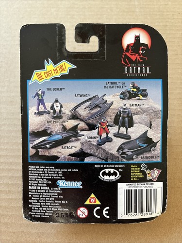 BATMAN The New Batman Adventures -THE JOKER -Die Cast Metal Figure -1997 KENNER - Afbeelding 4 van 18