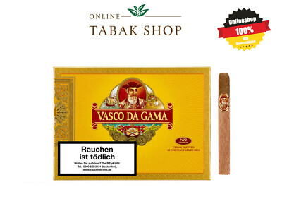 2x Vasco da Gama Capa de Oro No.921 Zigarren = 50 Stück