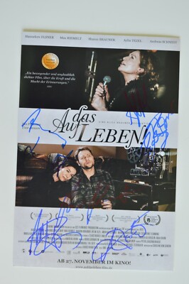 On Life - 6 x Cast Signed 20x30cm Photo Autograph Autograph In Person