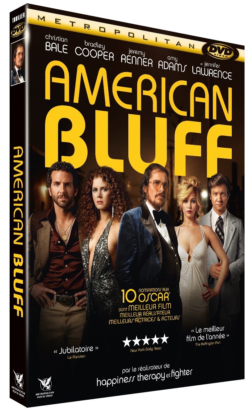 American bluff (DVD) Bale Christian Cooper Bradley Adams Amy