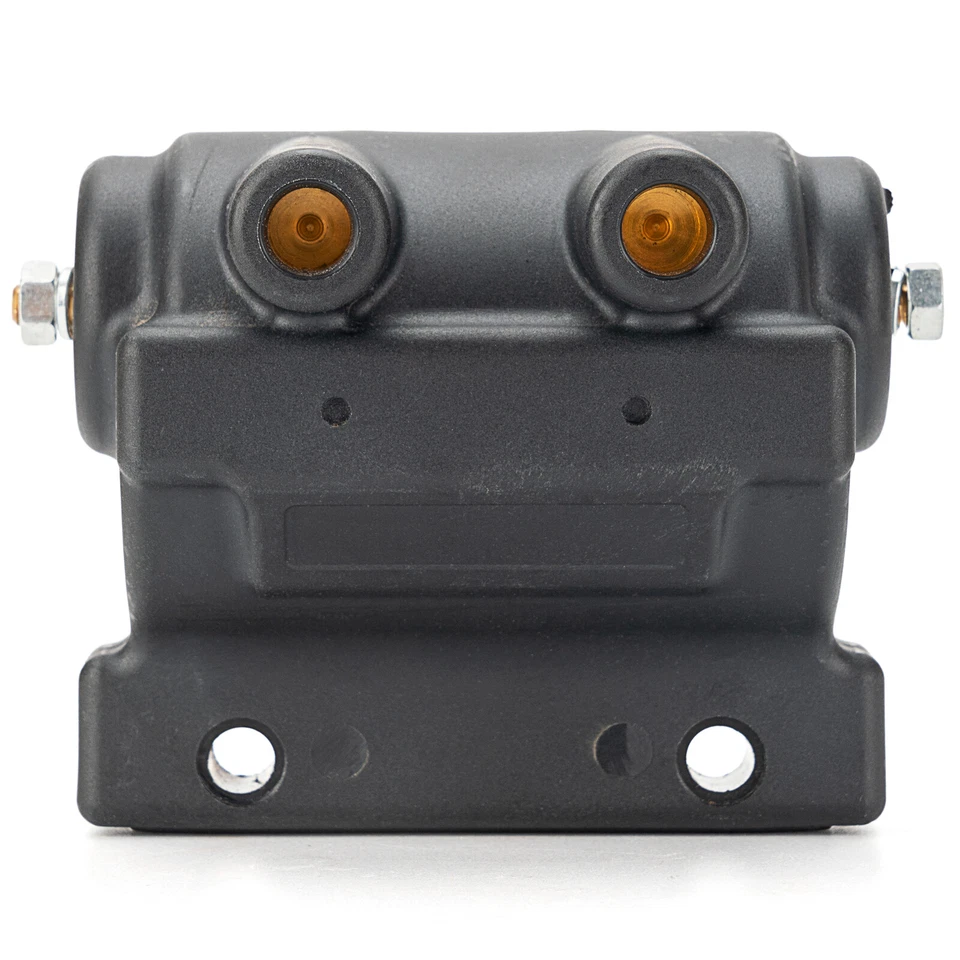 Black Dual Fire Twin Power Ignition Coil Fit For Harley Sportster Repl 31609-65A - Image 3 of 4