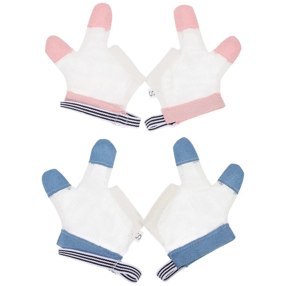 Teething hotsell finger glove