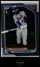 2024 Bowman Chrome #BCP-172 Heriberto Rincon Chrome Prospects