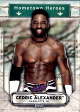 2019 Topps WWE Raw Wrestling Hometown Heroes 205 Live #HH-41 Cedric Alexander