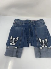Vigoss Youth Size 6 Jeans Dog glitter  The Jagger skinny