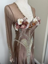 Ballroom Smooth Competition Dance Dress Size M