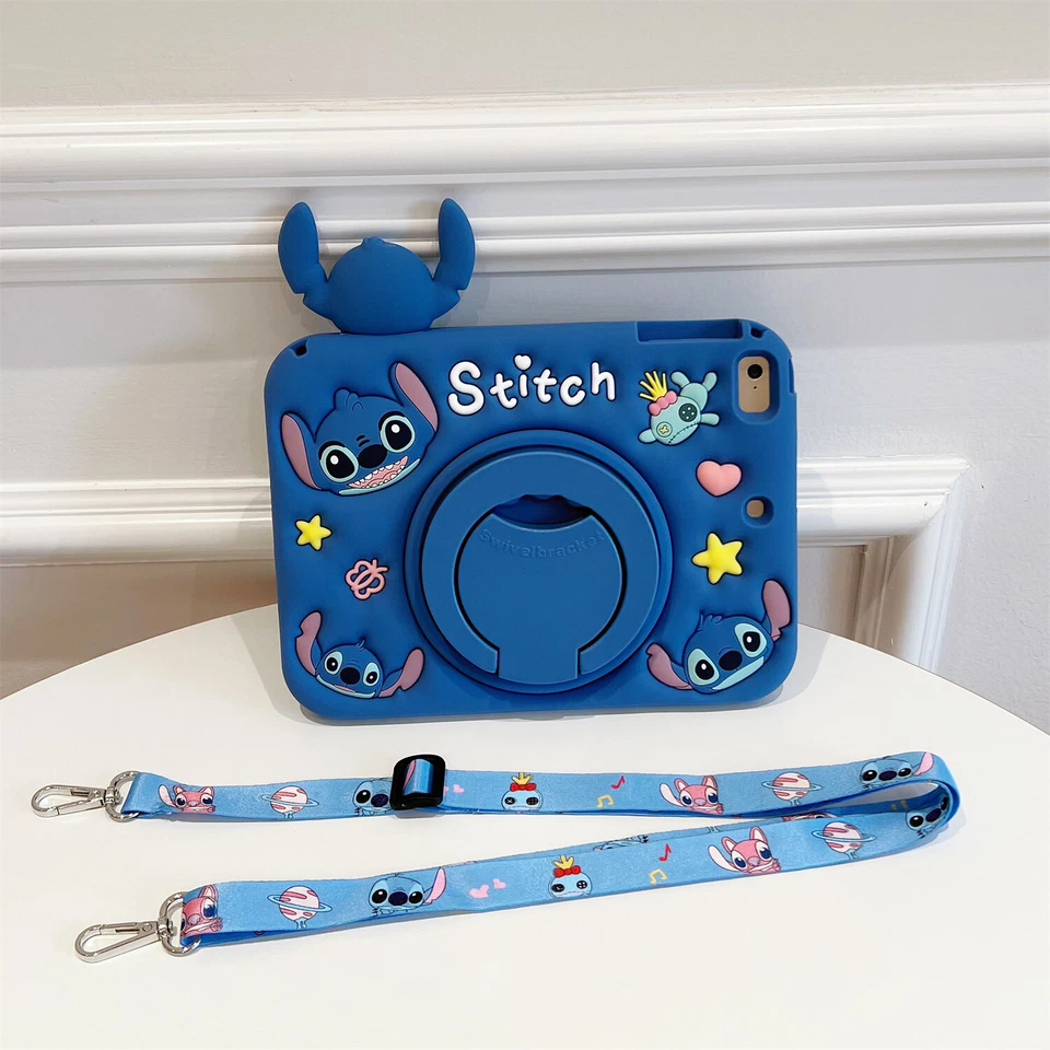 Funda con soporte a prueba de golpes para niños para iPad 10th 10.9" 9 8 7 mini 6 5 4 3 Air 1 2 Pro 11 Foto 3 de 4