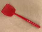 Vintage Plastic Coke Fly Swatter Enjoy Coca Cola It's The Real Thing 15" Red