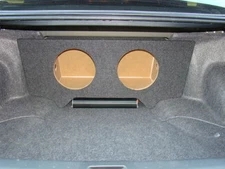 2008-2012 Honda ACCORD 2-12" Custom SUB BOX Subwoofer Enclosure by ZEnclosures
