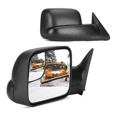 Towing Mirrors Compatible with Dodge for Ram 1500 1994-2001 for Ram 2500 3500