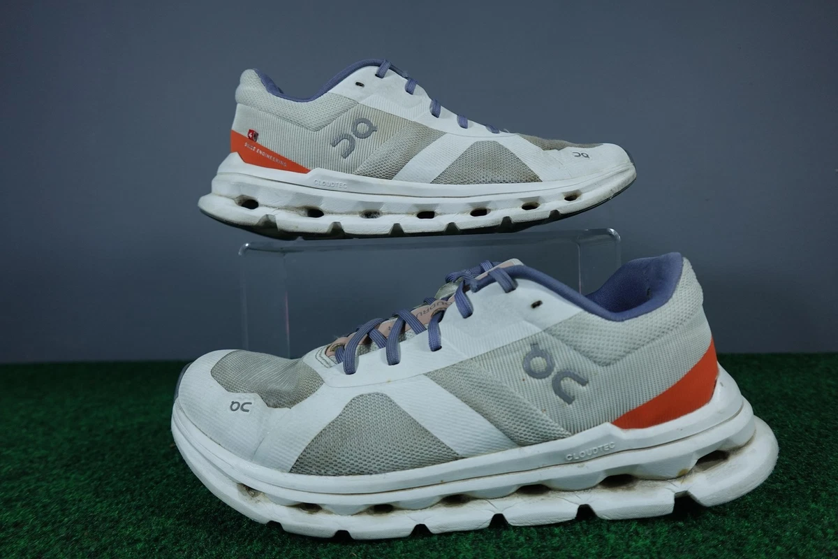 On Men\'s Cloudrunner Undyed
White/Flame size 8 women 9.5 unisex; new On Cloudrunner Men main image 2
