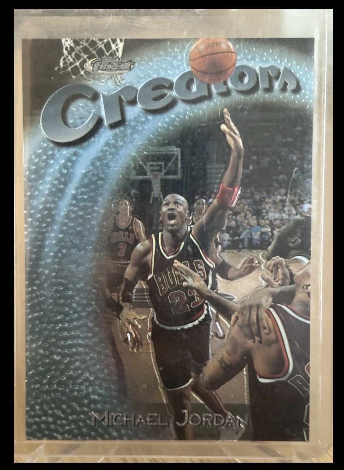 1997-98 Topps Finest -  Michael Jordan creators #287 No Coating