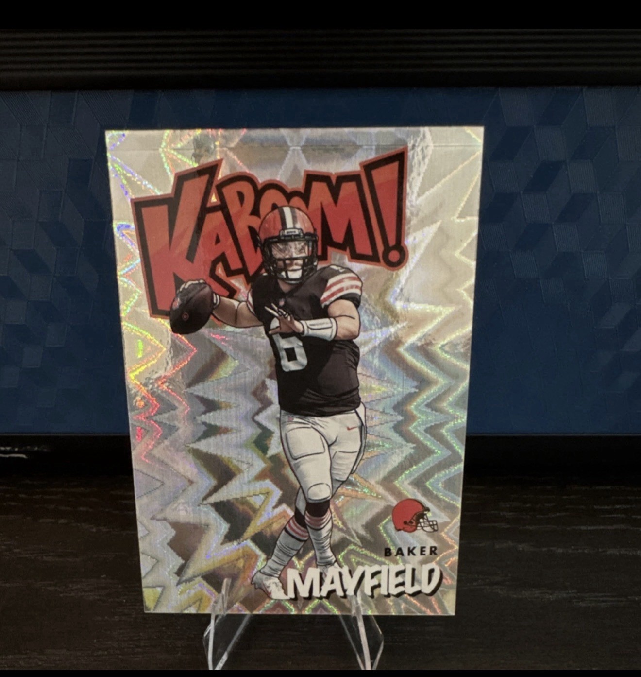 2021 PANINI Absolute Kaboom! Insert Baker Mayfield #K32 Browns NFL Football