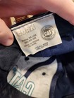 VTG CAT Caterpillar Snapback Canvas Cotton Hat Cap Embroidered Navy Blue Teal — photo 2