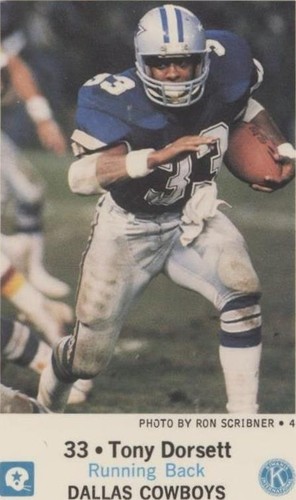 Tony Dorsett Dallas Cowboys Signed 16x20 Photo 