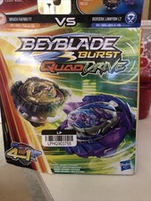 Beyblade Burst Quad Drive Wrath Fafnir F7 Vs Berserk Linwyrm L7 Dual Pack New