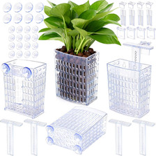 2026 Latest Upgraded Aquarium Plant Holder Adjustable Height with Extendable Hoo