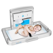 Baby Changing Station Commercial Wall Mounted with Safety Strap