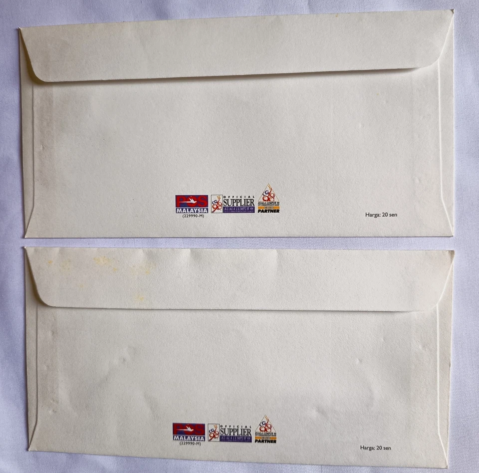 Malaysia KLIA 1998 First Day Cover x2 + Official Info Booklet | Lapangan Terbang - Image 4 of 4