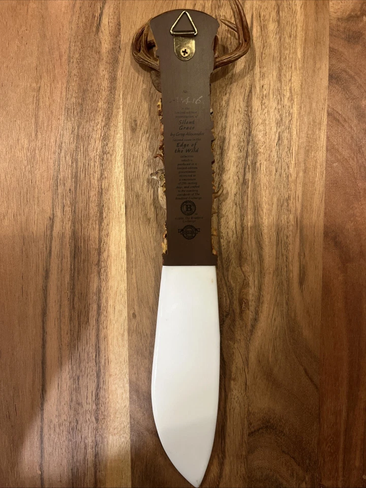 CUCHILLO DE INTERCAMBIO BRADFORD WOODLAND MONARCH EDGE OF THE WILD DE GREG ALEXANDER DEER Foto 2 de 4