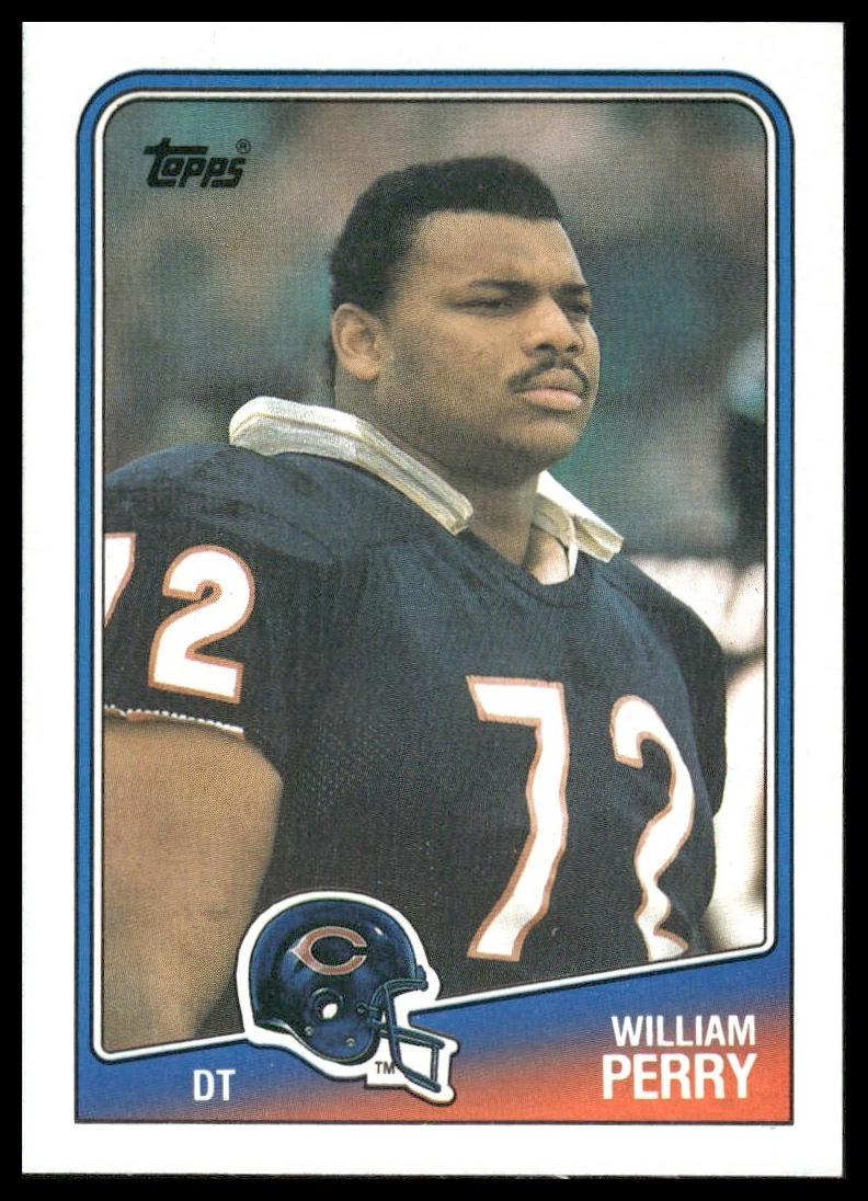William Perry 1988 Topps #79 Chicago Bears