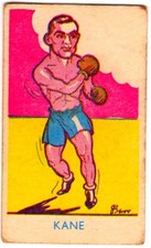 Donaldson trade card SPORTS FAVOURITES 1953 Boxing Kane #252