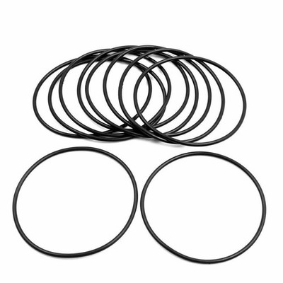 10pcs Black Universal Nitrile Rubber O-Ring Seals Gasket for Car 100 x 3.6mm KD 