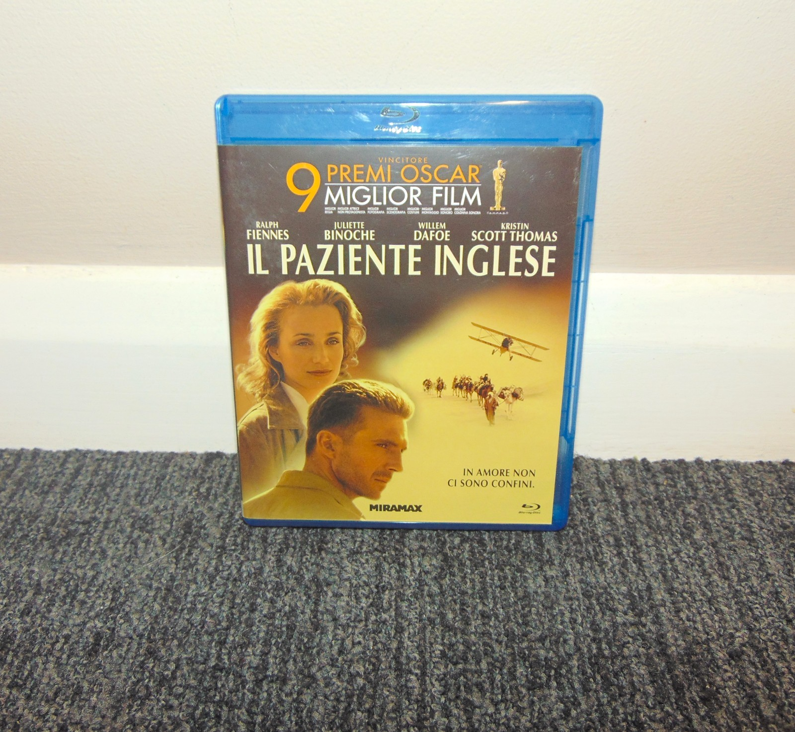 The English Patient Blu Ray 1996 Ralph Fiennes Juliette Binoche UK/Italian