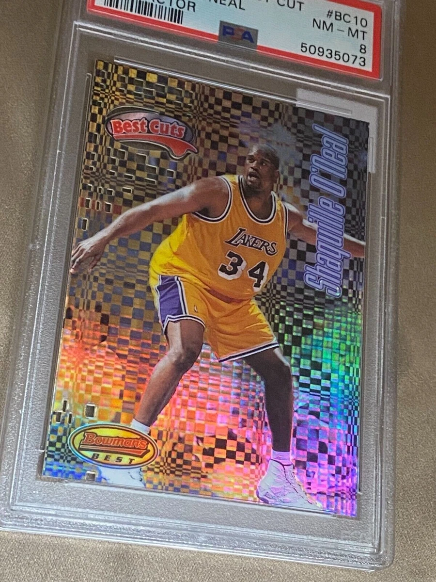 Bowman Shaquille O'Neal Basketball Sports Trading Card Singles for