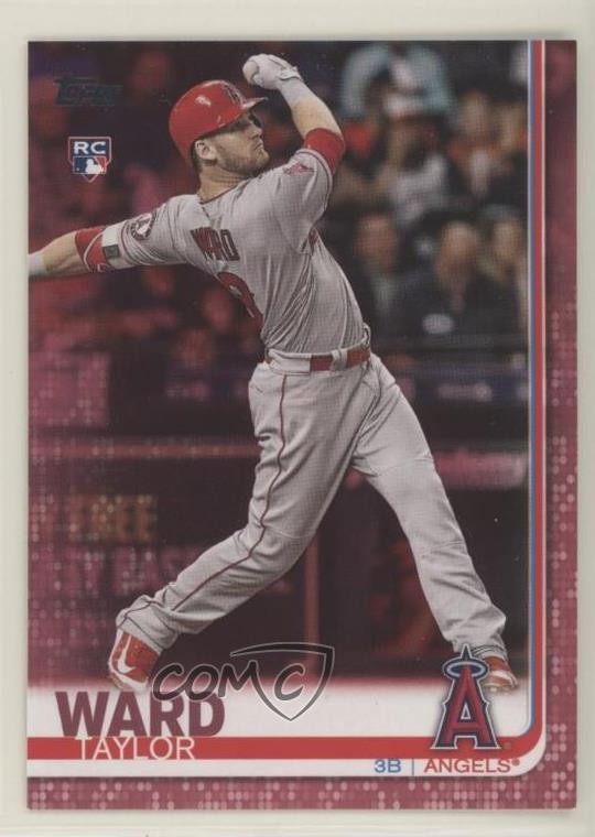 2019 Topps Mother's Day Pink 42/50 Taylor Ward #588 4l3