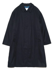 nanamica 2L Cotton GORE-TEX Balmacaan Coat Black S Waterproof Rain Jacket Retai