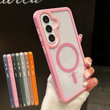 For Samsung Galaxy A17 5G/A16 5G/A37 Ergonomic Magnetic Case Soft Bumper Cover