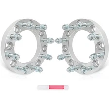 2pcs 9/16"x18 Wheel Spacers 8x6.5 For Dodge Ram 2500 3500 Ford F-250 1"/ 25mm