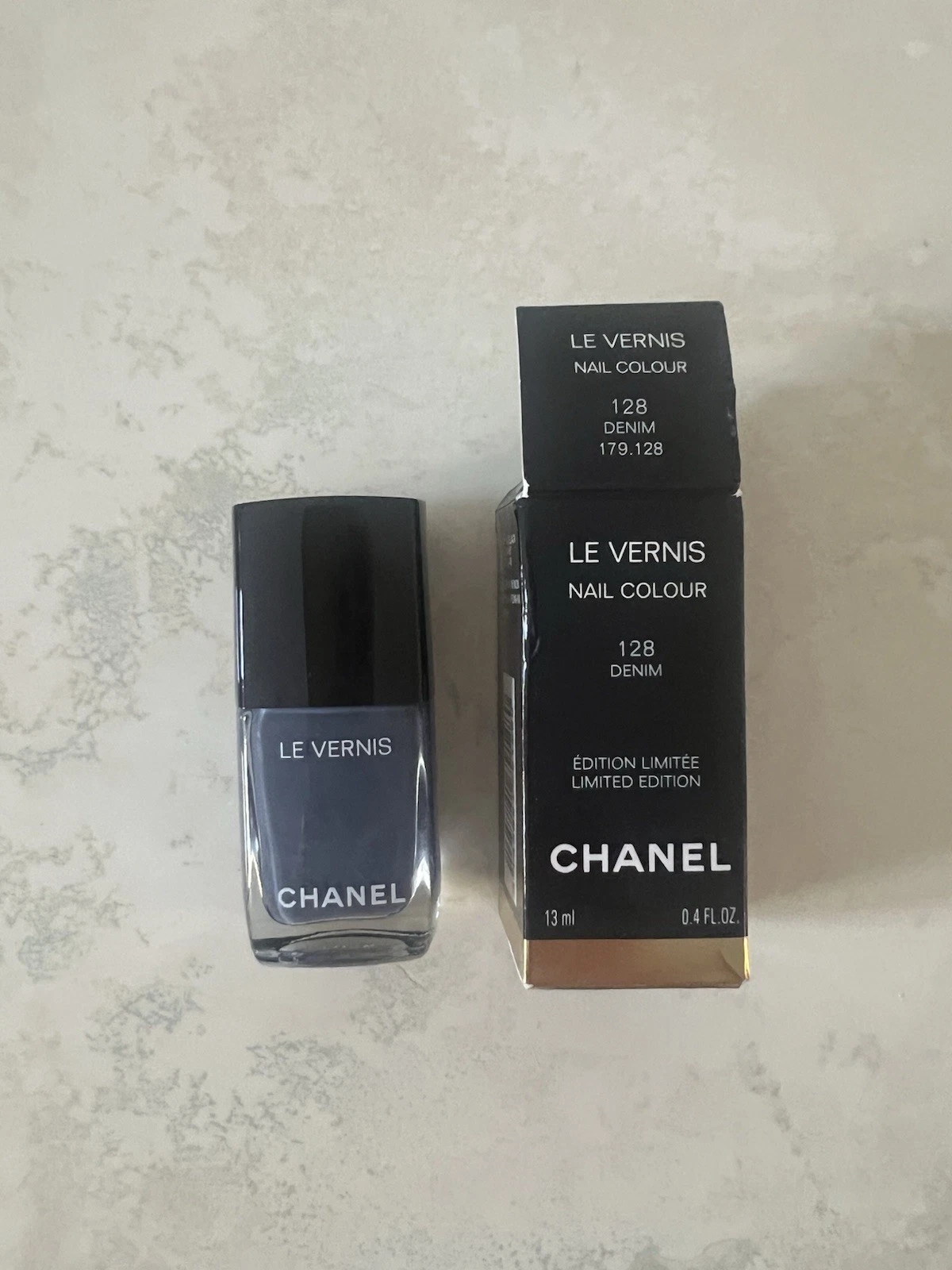 CHANEL NAIL POLISH 128 DENIM
