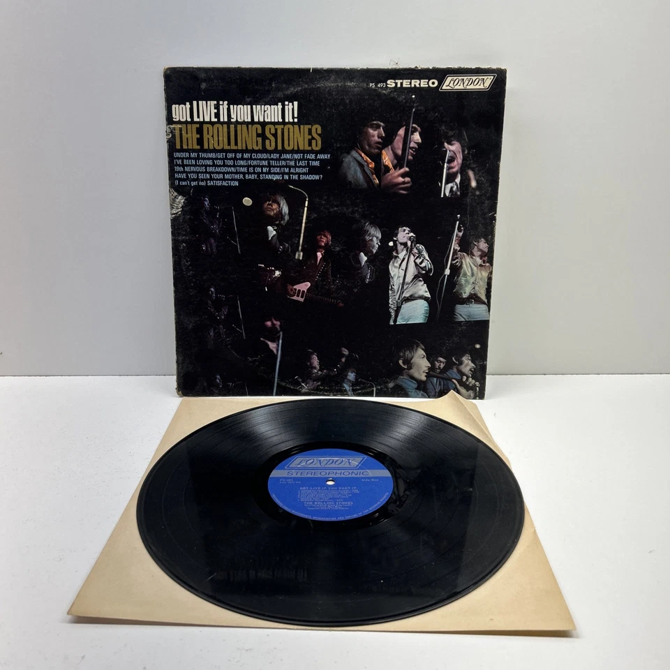 Виниловая пластинка The Rolling Stones Got Live If You Want It - Изображение 3 из 4