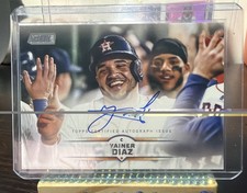 2025 Topps Stadium Club Yainer Diaz Rookie Autograph #SCBA-YDI Astros Baseball