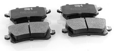 Bremsbeläge Hinten für Audi A6 2004- Alhambra VW CC Passat Sharan 2010- Tiguan