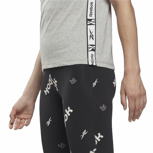 Camiseta de Manga Corta Mujer Reebok Tape Pack Gris - Imagen 5 de 7