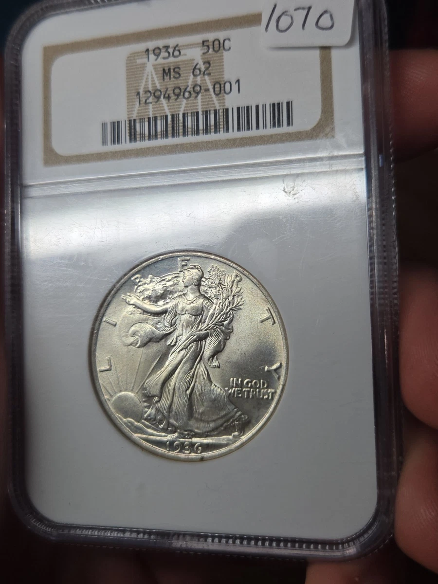 MS 62 Graded Liberty Walking Half Dollars (1916-1947) for sale | eBay