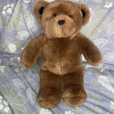 Vintage Build A Bear Brown Classic Teddy Bear Plush 15" BABW Stuffed Animal Toy