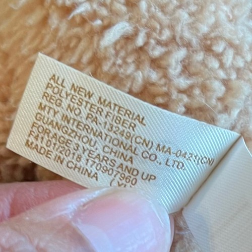 Vtg Dan Dee Graduation 6" Plush Key Chain Tassle Light Academia Cottage Farm - Picture 8 of 9